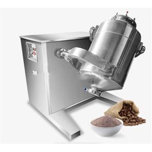 Rotary 3D Drum Multi Direction Mixer Moving Ribbon Blender Machine For Herbal