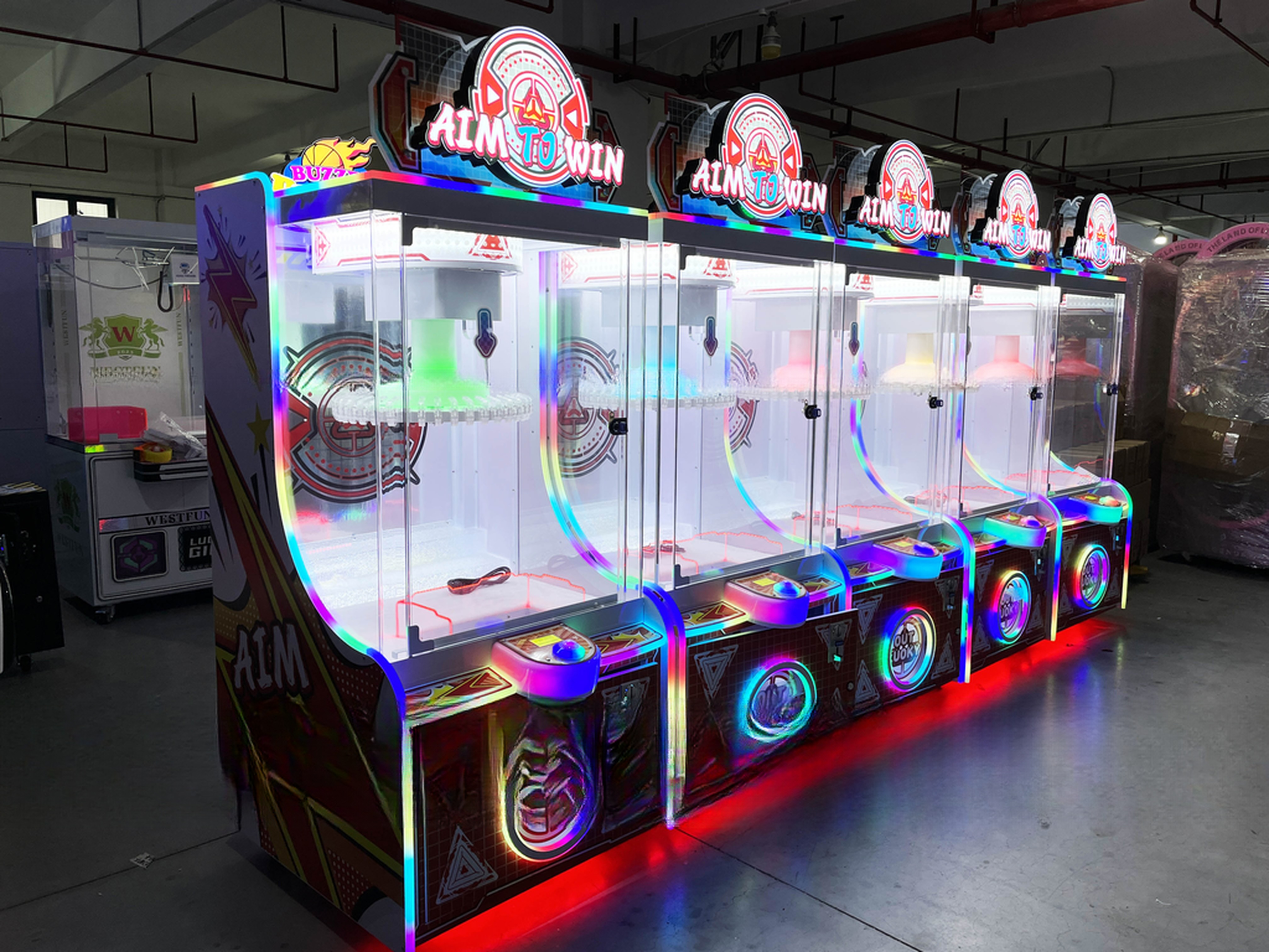 Dreamland wholesale game machines manufacturer guangzhou game machines factory clip clamp prize toys machine