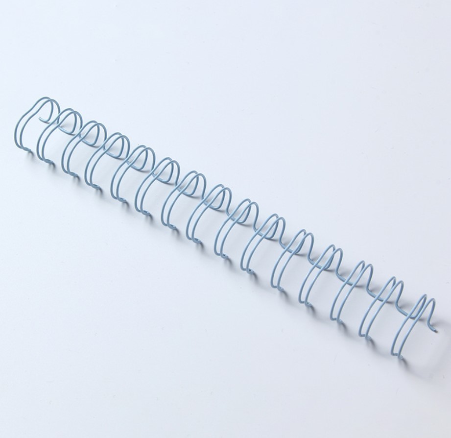 Electroplated 1 Inch Double Loop Binding Bronze Color For Book