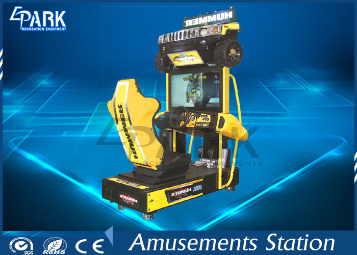 Car Racing Arcade Machine For Shopping Center L1000 * W1575 * H2100 MM