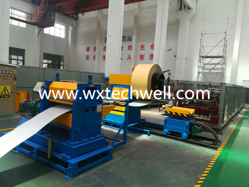 16 x 380mm PU Foam Insulated Exterior Decorative Wall Panel Roll Forming Machine