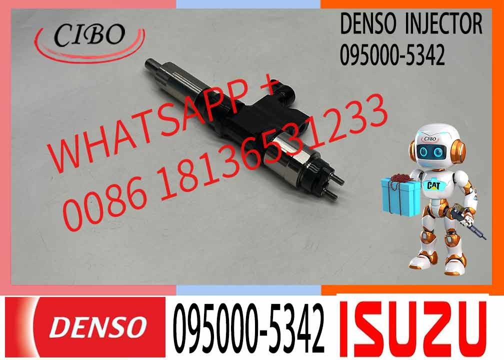 Factory Price Diesel Fuel Injector 095000-5342 095000-5344 095000-5345 8-97602485-2 for Isuzu Foward 4HK1 5.2L4HK1 6HK1