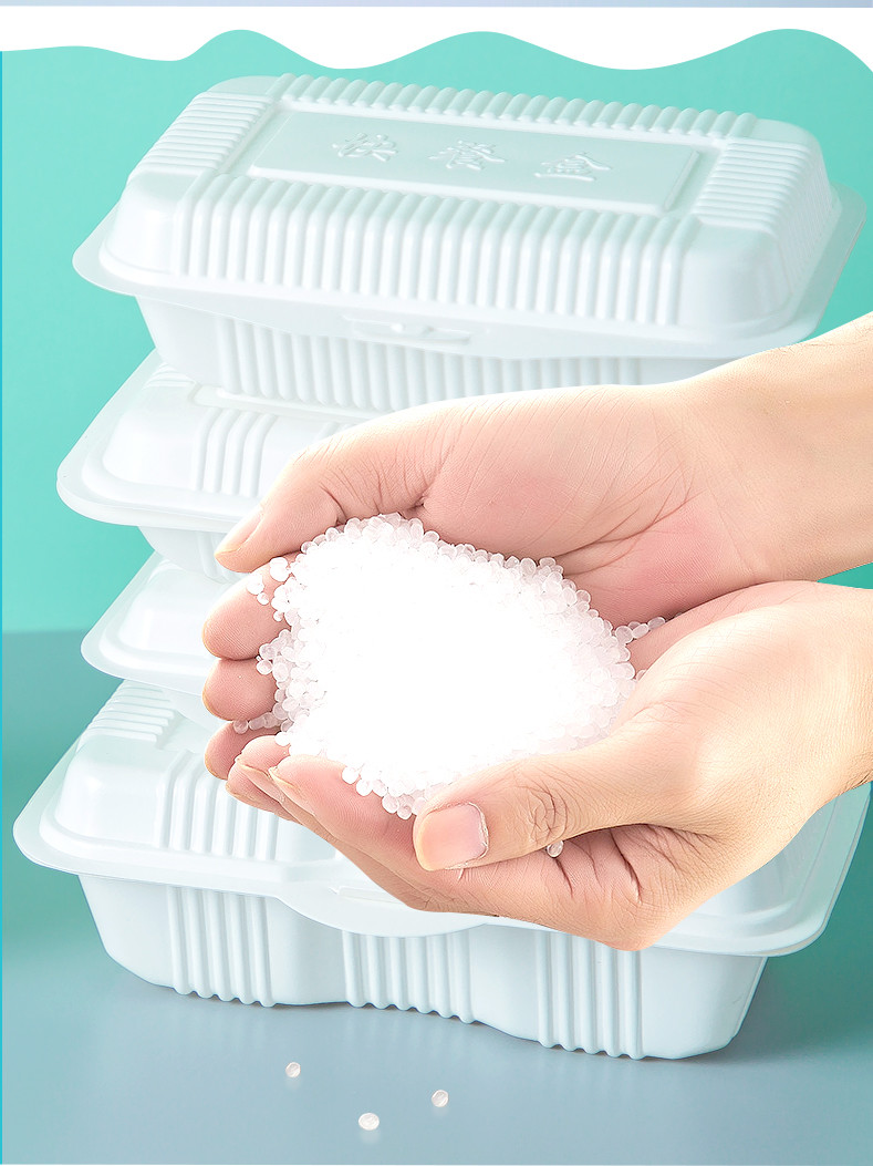 Custom Logo Take Away lunch Boxes Container Restaurant Plastic Disposable Food Container
