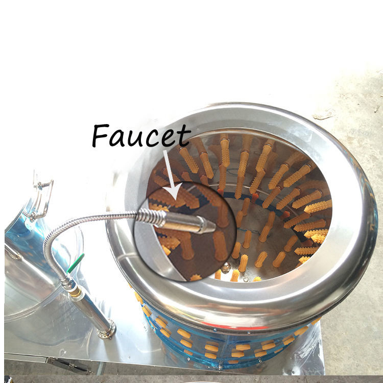 104cm Poultry Slaughterhouse Equipment defeather Chicken Plucker Machine