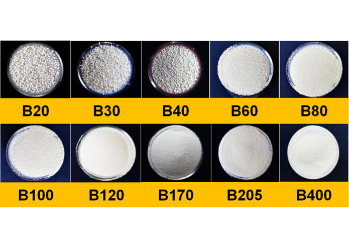Round B205 Ceramic Bead Blasting For Automatic Sandblasting Machine