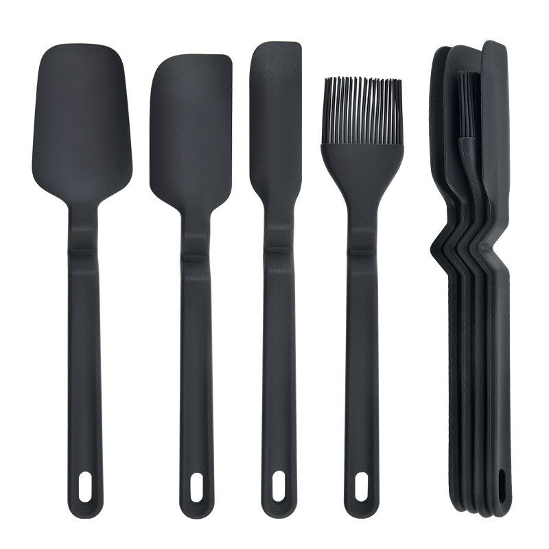 10 Pcs Silicone Kitchen Cookware Utensils Set Kitchen Cooking Tools Includes Spatula Spoon Turner Whisk Tong, Dishwash
