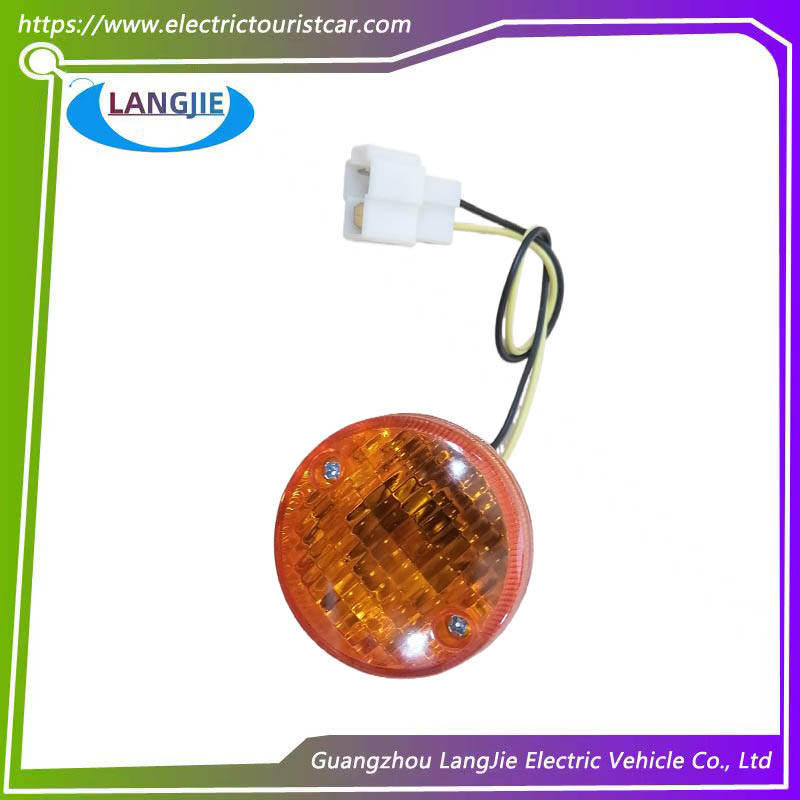12V Circular Brake Light Blocking Plate Tail Light EAGLE Sightseeing Car Tail Signal Light Parts