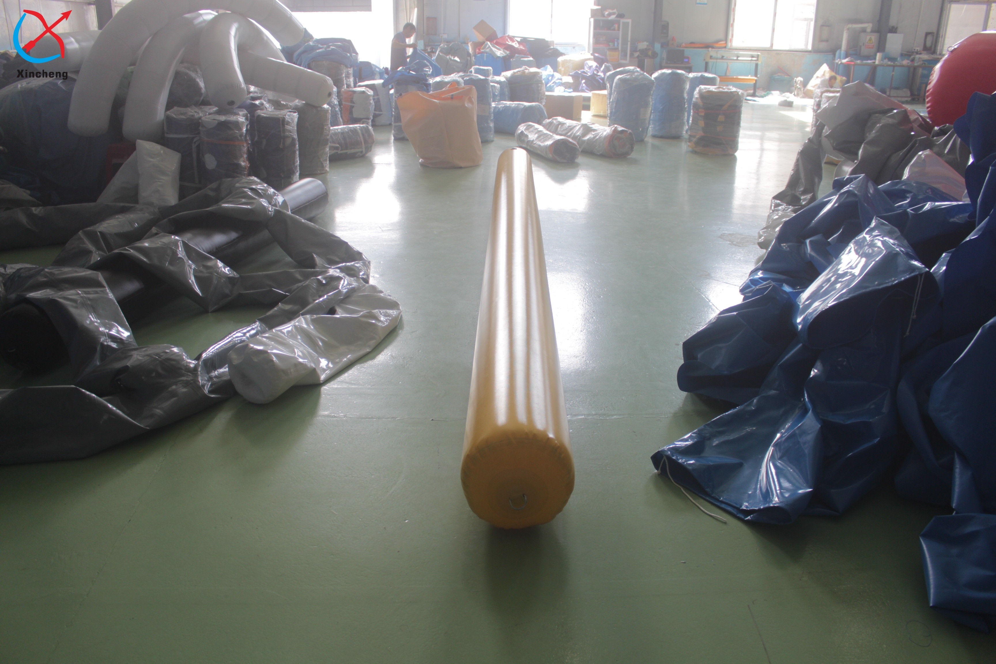 Factory Long Floating Marker Buoy Water Swimming Buoy Inflatable Pipe