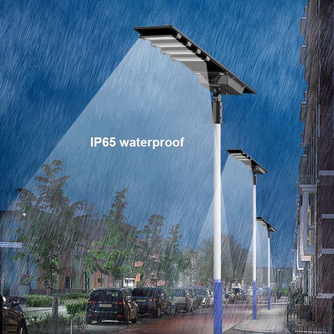 80w All In One Solar Street Light Modular Led Street Light With Remote Control