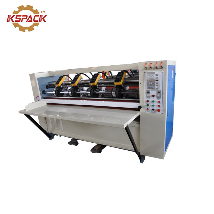 Manual Feed Thin Blade Slitter Scorer Machine 140m/min Fatigue Resistant