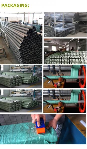 70mm 78mm Awning Tube Replacement Aluminium Awning Rollers Pipe