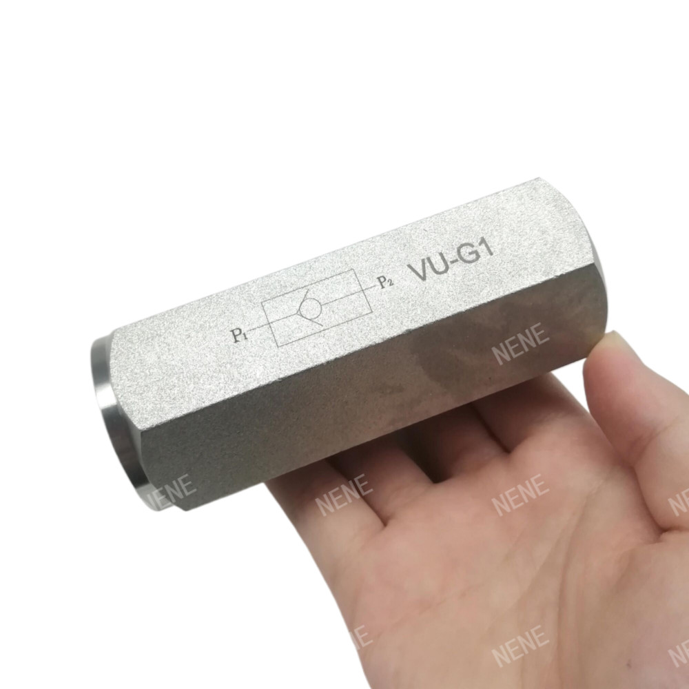 Hydraulic Check Valve VU-G3/4 VU-G1/4 VU-G3/8 VU-G1 Tubular Check Valve Hydraulic Check Valve