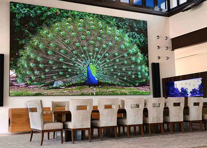 Lightweight P1.56 Conference Room LED Display Indoor HD Led Wall 172x86 dots