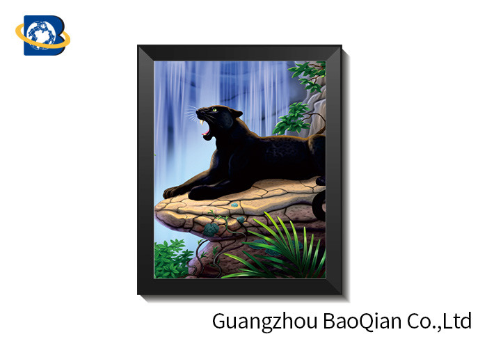 75LPI - 200LPI Plastic 3D Lenticular Pictures For Advertising / 3D Animals Images