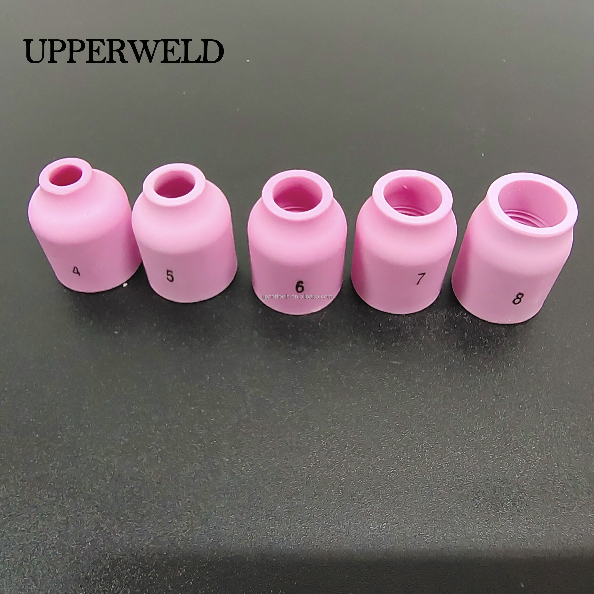 2kg Large TIG Gas Lens Alumina Nozzle Ceramic Cups for WP 9 17 20 18 26 TIG Welding Torch