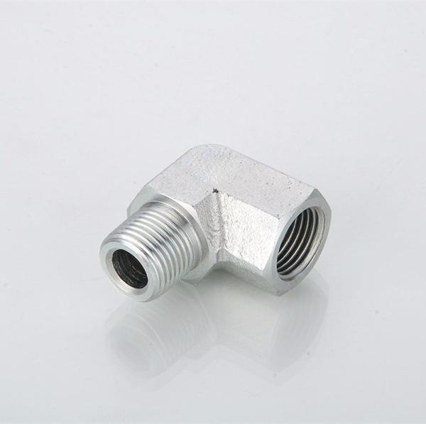 Round Head OEM Hydraulic Tube Fitting 90 Elbow BSPT Female 5t9 with Long Working