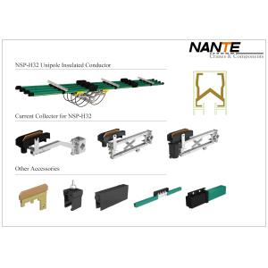 China NSP-H32 Conductor Rail System Unipole Insulated Conductor Aluminium & Copper Material Rail on sale
