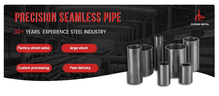 High Precision Boiler Steel Pipe 5.8m 11.8m E355 A53 A106 A333 A335 Steel Pipe