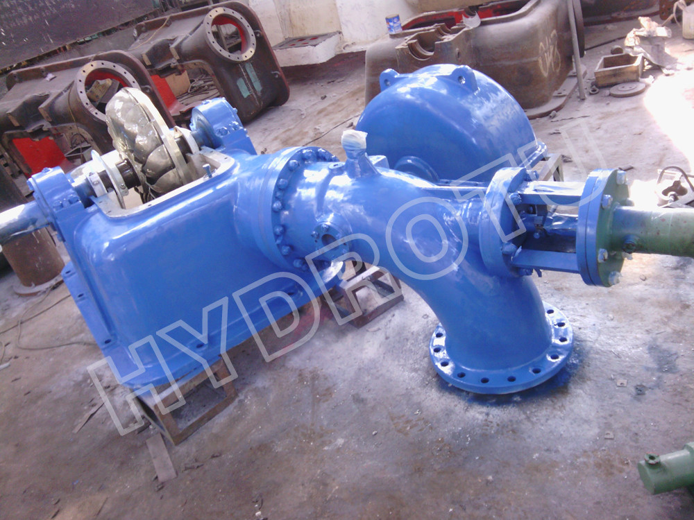 Small Impulse Water Turbine / Turbine Hydro Turbine With Generator And Speed Governor