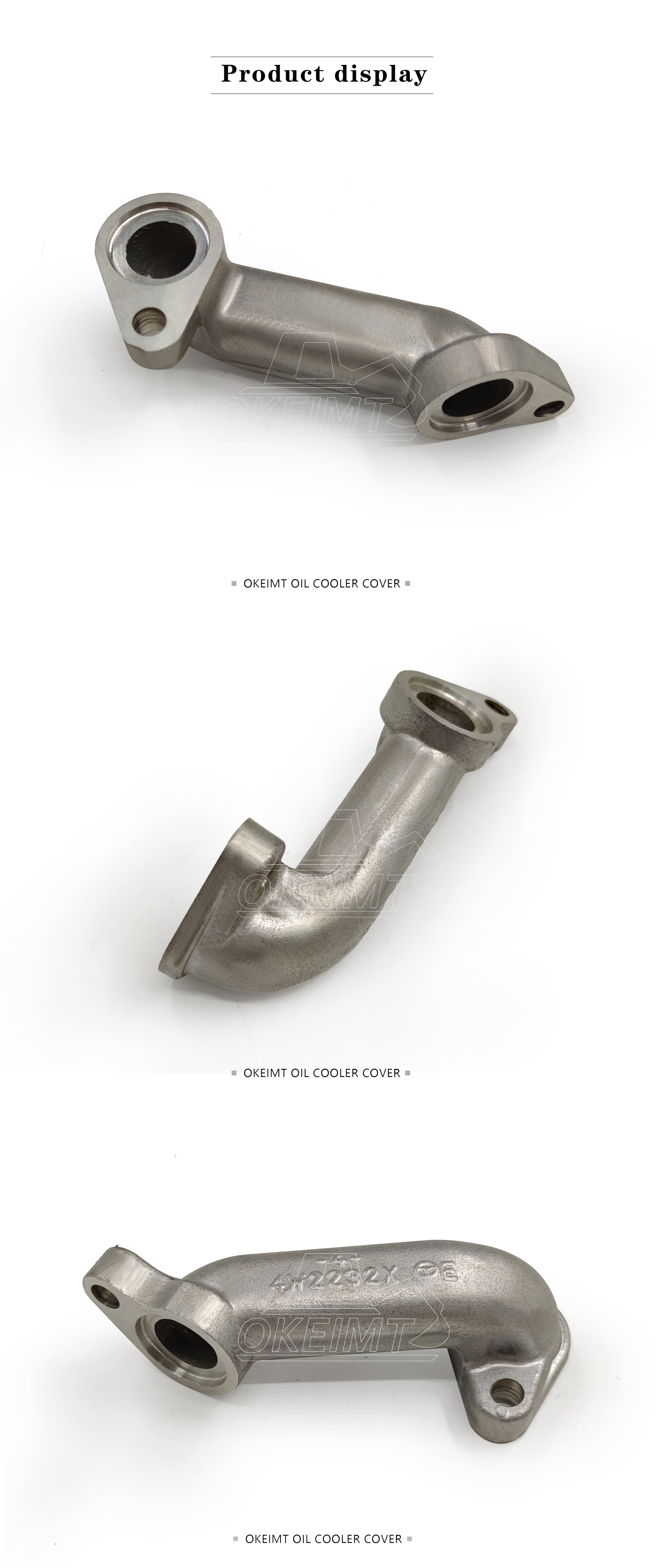 Engine Spare Parts 4W2232X C7 Oil Pump Elbow Oil Pump Connecting Elbow