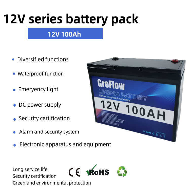 12v Rechargeable Lithium Battery Pack CATL LiFePo4 Storage Battery Pack