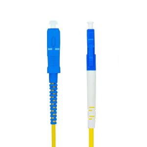 China SC to SC Single Mode Fiber Optic Patch Cable 9/125um for FTTH FTTB on sale