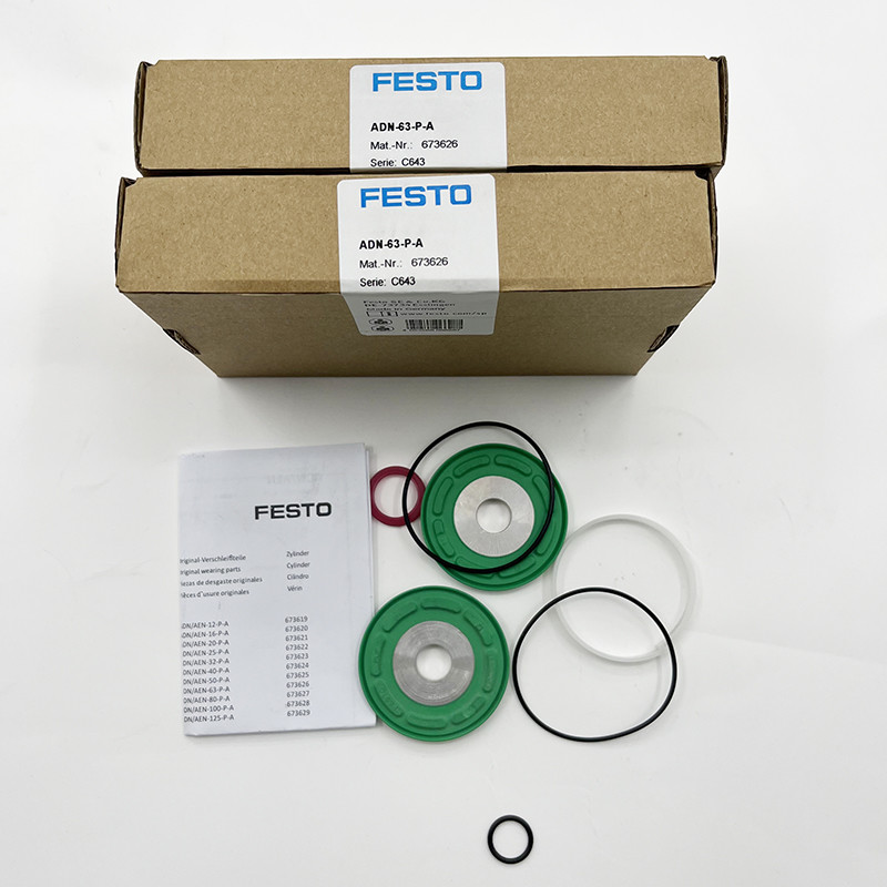 ADN-100-P-A 673628 Pneumatic Double-acting Compact Cylinders Repair seal kit