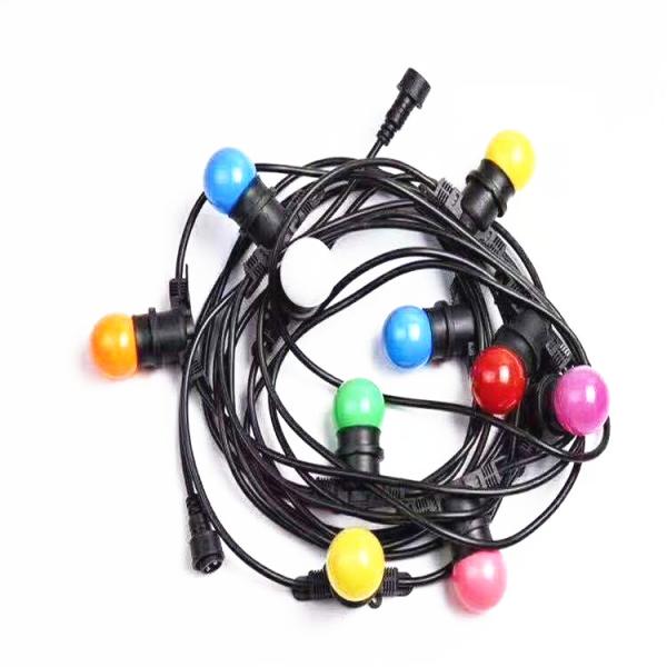 Holiday lighting colorful black 0.5m-10m lamp cable chain Small LED Light cable