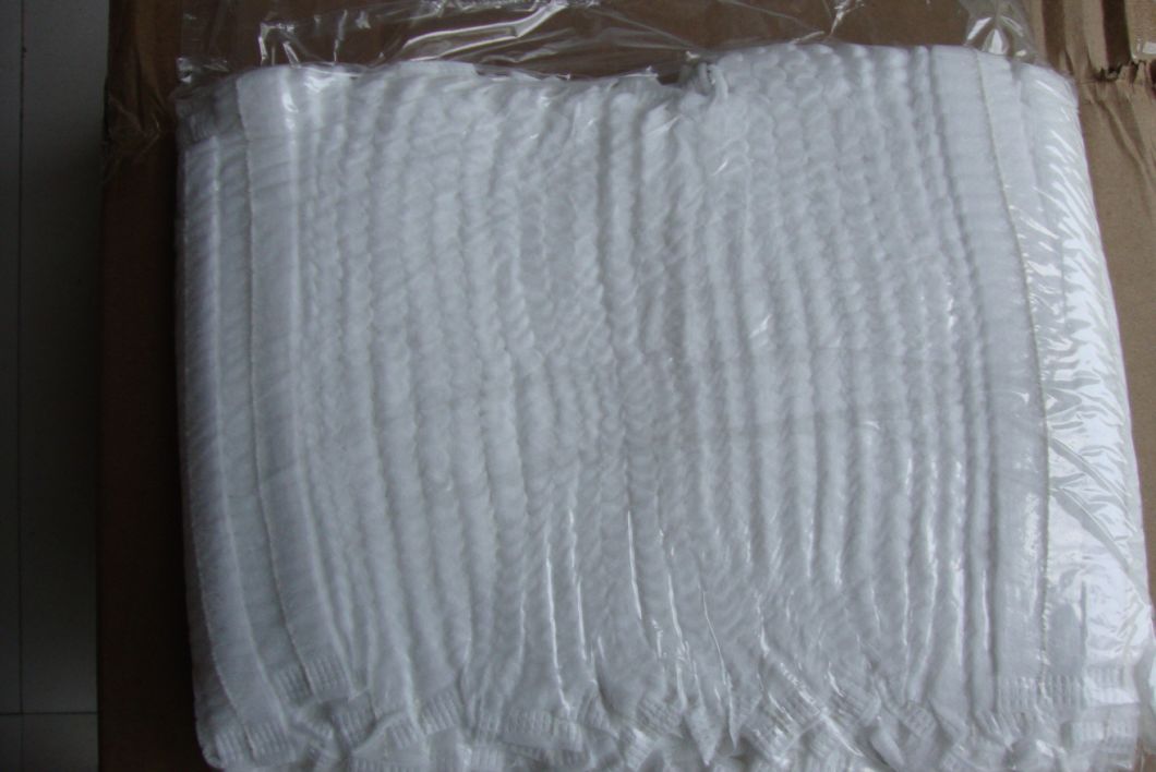 Non-Woven PP Single Elastic Disposable Strip Clip Mob Cap
