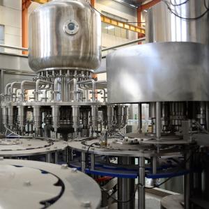 CGF8 2000BPH Juice Filling Machine PLC Juice Bottling Equipment