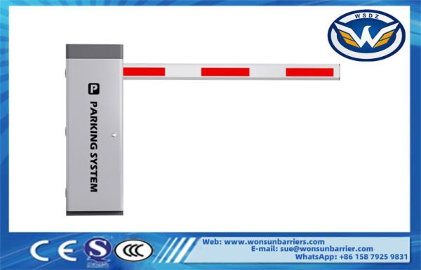 Automatic Traffic Barrier Gate Parking Lot Fast Speed 100W Anti Ram Vehicle