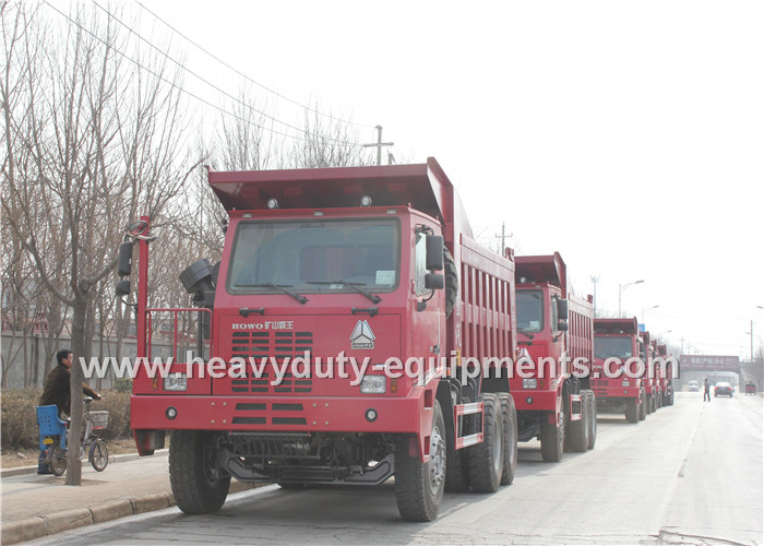 big loading Mining dump truck 371 horsepower Left hand steering Vehicle from sinotruk