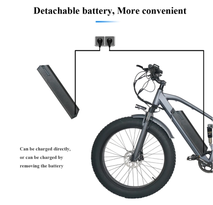 Full Suspension MTB Electric Mountain Bike With 750W Motor And Lithium Battery