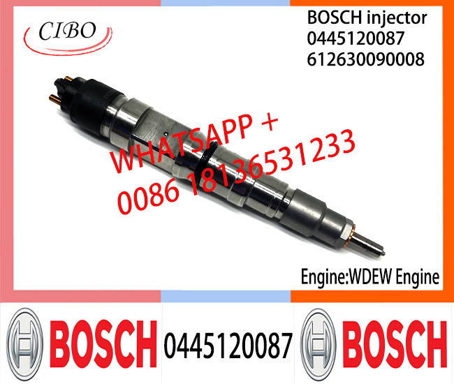 BOSCH 0445120087 612630090008 Neutral Fuel Injector Assembly 0445120087 612630090008 For WDEW