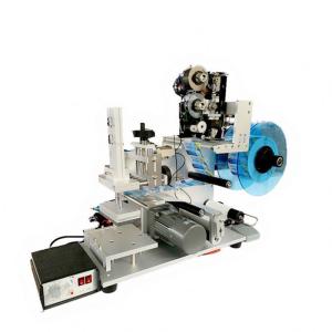 High Efficiency Flat Surface Labeling Machine with Date Coder 40-60pcs/min Speed