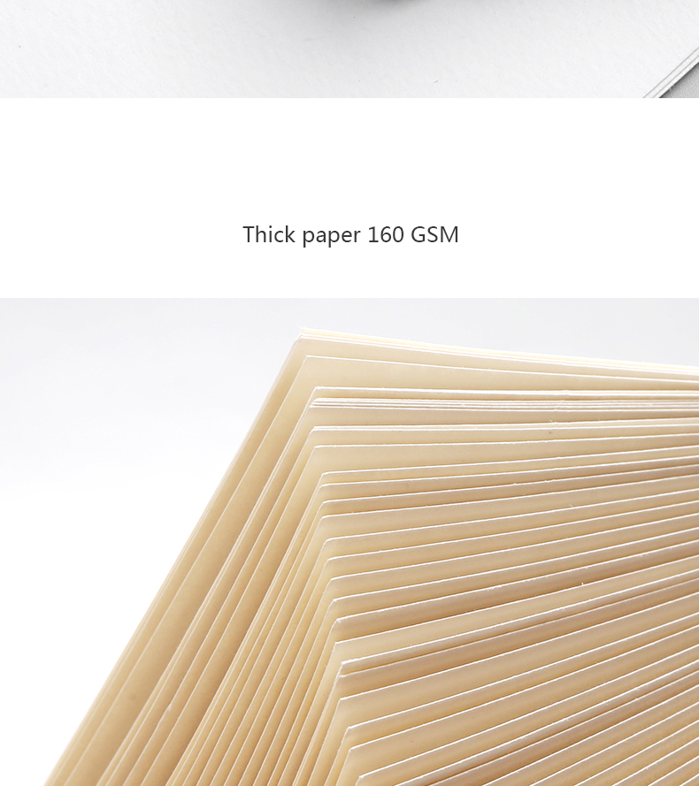 Retro Spiral Sketchbook Linen Hardcover 120 Pages 160 Gsm Refillable Notebook For Art Drawing