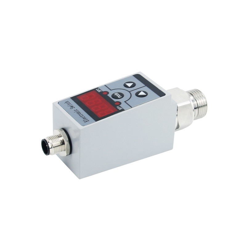 Intelligent Digital Differential Pressure Switch Sensor PNP Relay Pressure Controller