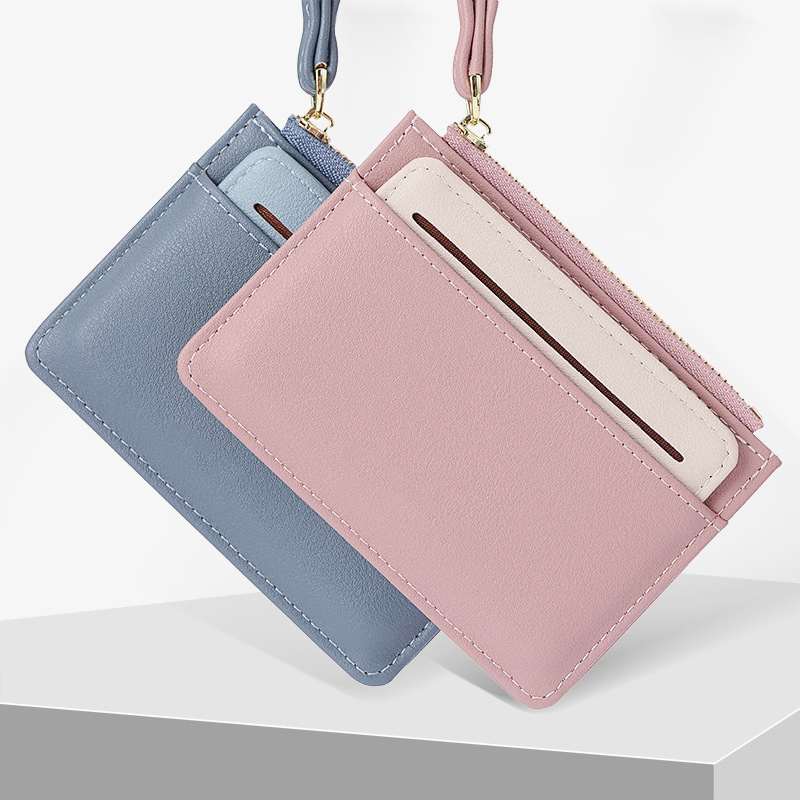Small Credit Card Holder Purse Handbag With Detachable Wristlet Detachable Handbag