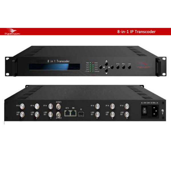  DVB to IP transcoder;6 Tuner + 2A Manufactures