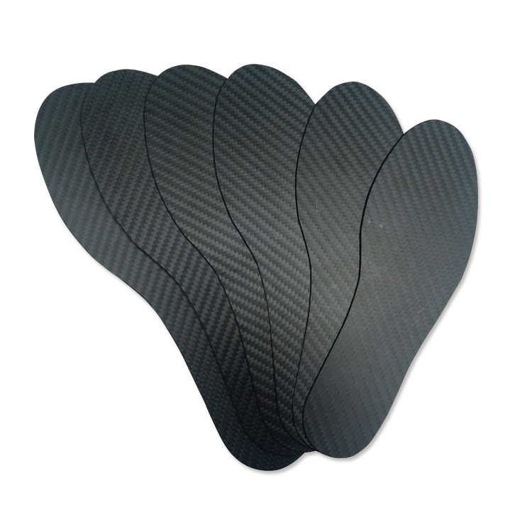 Custom Working Boot Insole 1.2mm Carbon Fiber Thermosetting Molding Insole for OEM ODM