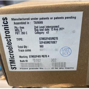  STM32F405RGT6 LQFP64 SMDIntegrated Circuits MCU Controller Microcontrol Manufactures
