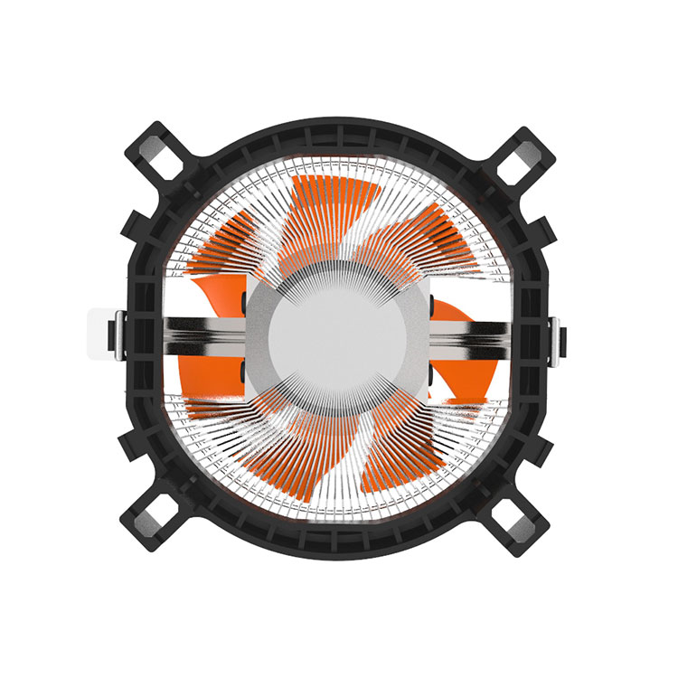 12V CPU Cooler Fans RGB Cooling Fans Q50 RGB LED Lights For PC Computer 26dba