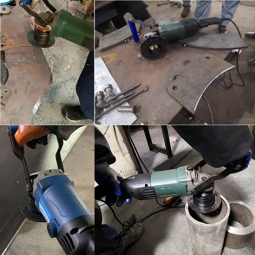 Multifunctional Round Corner Plate Beveling Tools 800mm/Min