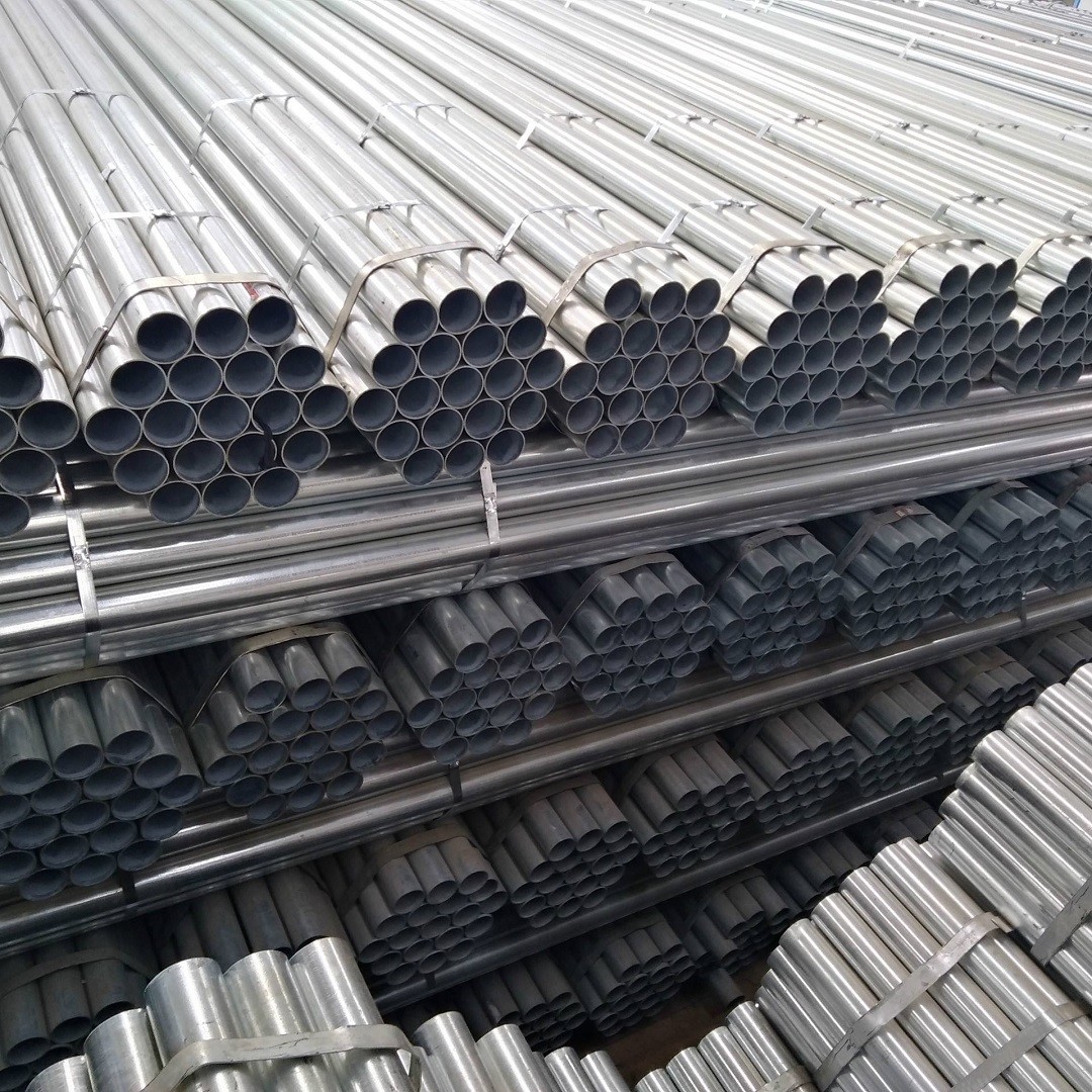 Galvanized Steel Pipe Seamless Steel Pipe 1inch 2inch for Galvanized Steel Welded Pipe for Handrail