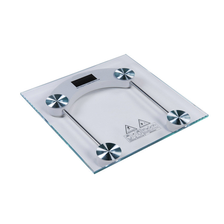 180kg Digital Body Weight Scale OEM Tempered Glass Bathroom Scale