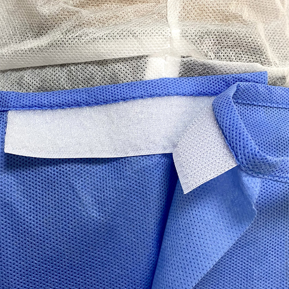 OEM ODM Blue SMS Medical Isolation Gowns Hospital Uniform Doctor Use