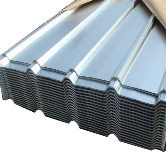 G550 / SGC570 55% Aluzinc IBR Trapezoidal Steel Tiles Galvalume Corrugated Metal