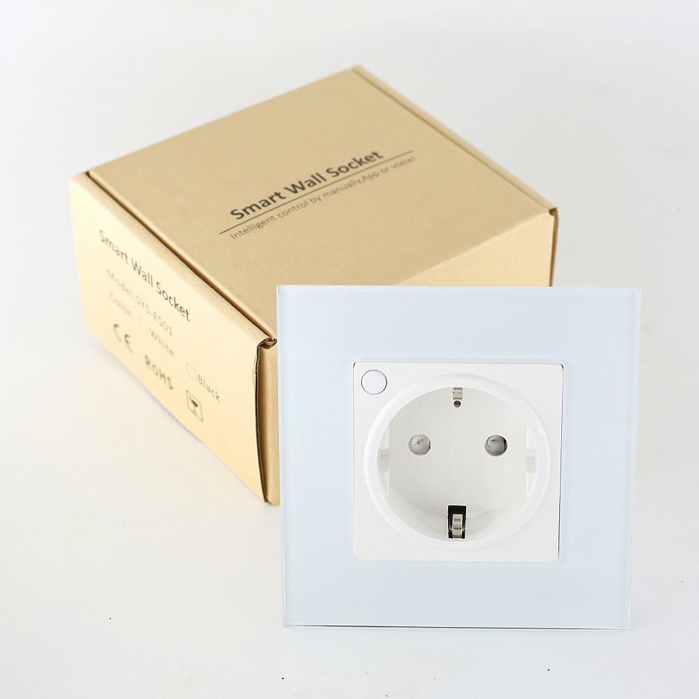 Tuya Amazon Google Alexa App Timer Remote Control Smart Wall Power Socket