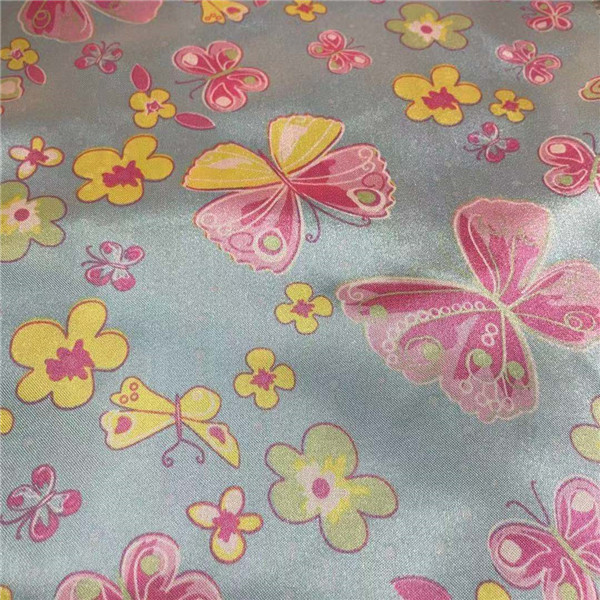 Polyester Printed Spandex Fabric 75DX75D 40D 125gsm 150cm Water UV Proof Fabric