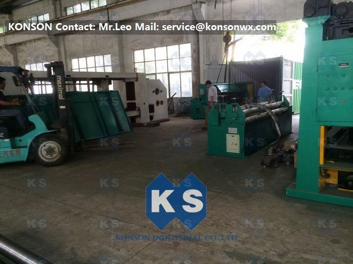 Automatic Stop Gabion Mesh Machine For 2.2mm Galvanized Wire Gabion Mattress